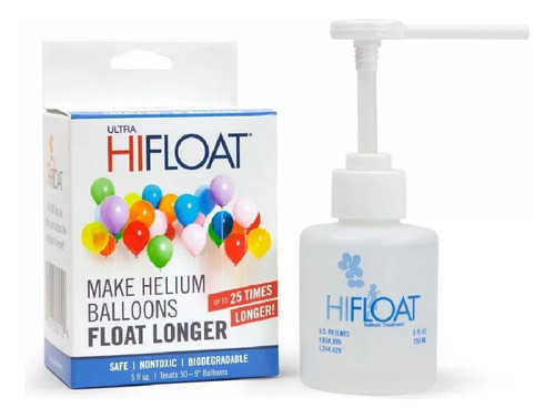 Ultra Hi-float 148ml Cola Balões Confetes Bubbles E Bexigas