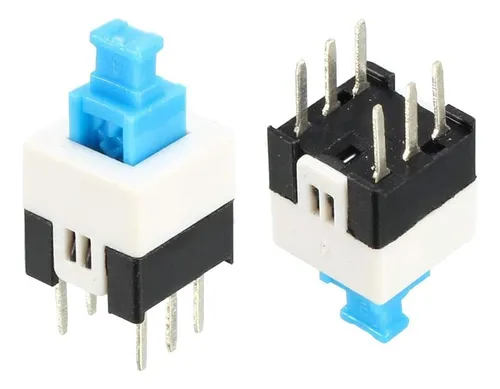 Interruptor Pulsador Táctil Uxcell De 7 Mm X 7 Mm Para Pcb,