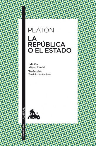 Libro La República O El Estado  De Platón  Austral