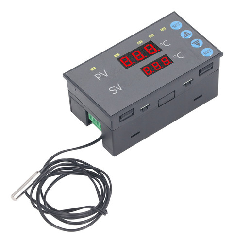 Controlador De Temperatura Integrado Con Termostato Digital