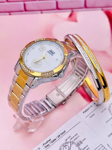 Reloj Para Mujer Marca Qyq Original Nueva Coleccion