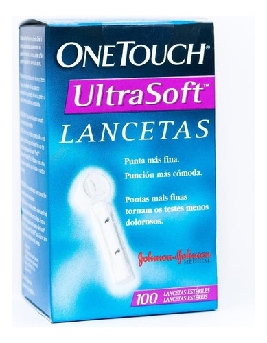  Lancetas One Touch Onetouch X 100 Unidades