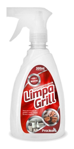 Limpa Grill 500 Ml - Proclean