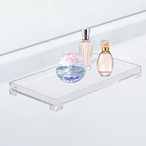 Bandeja De Almacenamiento Rectangular De Acrílico Para Baño