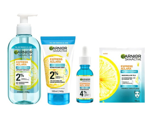 Pack Garnier Anti Imperfecciones Acido Salicilico + Necesare