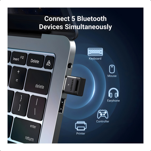 Adaptador Usb Bluetooth 5.3 Conectar Control Para Xbox | Ps5