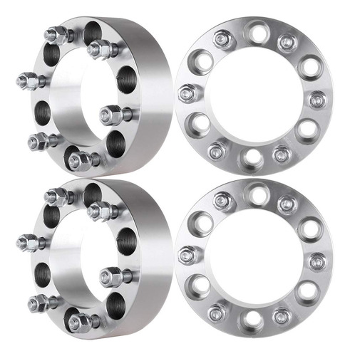 6x139.7 Wheel Spacers 6 Lug 2  6x5.5 To 6x5.5 Fits For ...