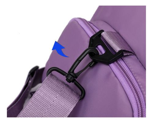 Maleta Gym Viaje Mochila Backpack Super Calidad Moda T60 Lila T60 Gimnasio