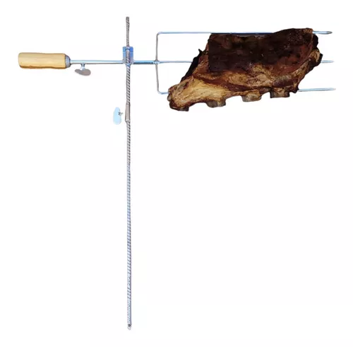 Espeto Giratório Para Costelão Fogo De Chao