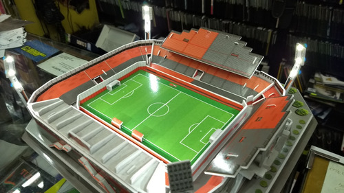 Maqueta Estadio 3d Armada !cancha De Newell's Old Boys