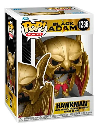 Funko Pop Hawkman Pop 1236 Dc Black Adam