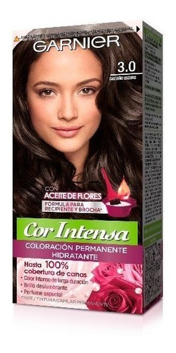 Tinta Garnier Cor Intensa 30 Castaño Oscuro