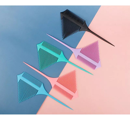 Para Peine En Forma De Embudo Para Mechas, 3 Piezas Color
