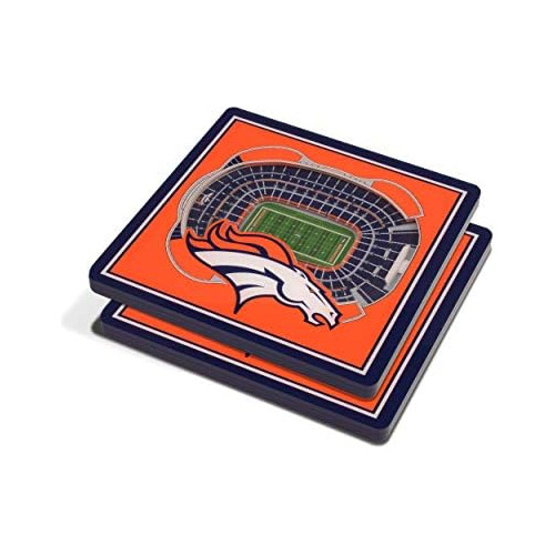 Posavasos 3d Stadiumview De Nfl Denver Broncos, Estadio...