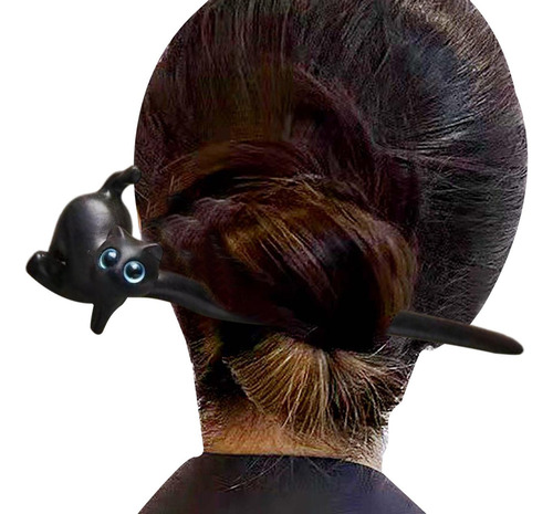 A Palillos Para El Pelo De Sándalo Natural Horquilla De