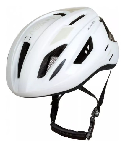 Casco Ciclismo De Ruta Eassun Gran Fondo Blanco Bf03 Talla L/xl