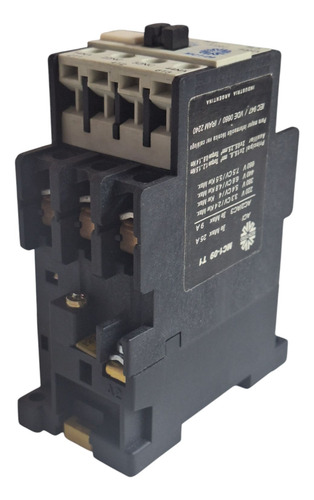 Contactor Montero Mc1-9 Bobina 24 V Tripolar 2 Nc + 2 Na