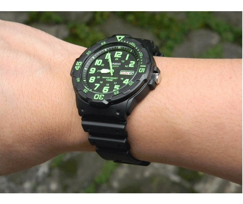 Reloj Hombre Casio Mrw-200h-3bv Análogo Retro / Reivi