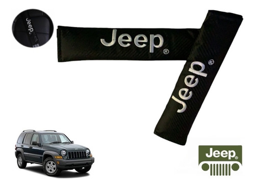 Par Almohadillas Cubre Cinturon Jeep Liberty 3.7l 2006