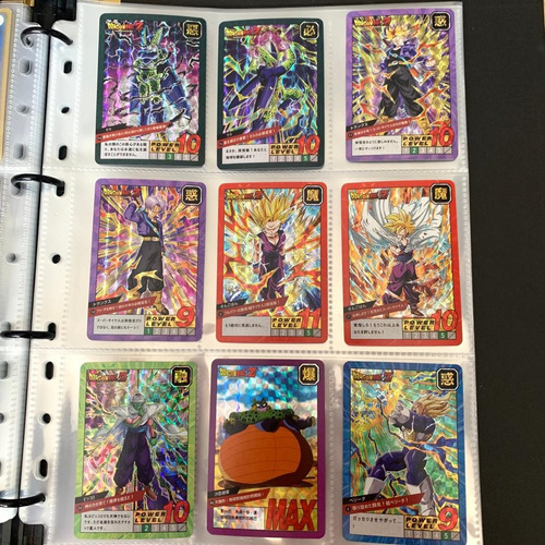 34 Cartas De Dragon Ball Cell Y Majin Foil Japonesas Cardass