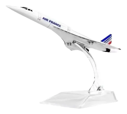 Avión Concorde Escala Air France Escala 1:400 Metálico Pro