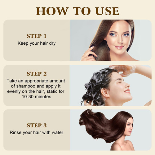 Champú Colorante Instantáneo Covers Grey Hair