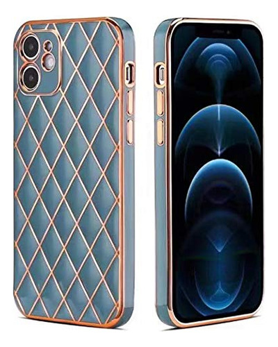 Xiixi Para iPhone 13 Pro Max Caso Para Mujer Niñas, 6d Plati