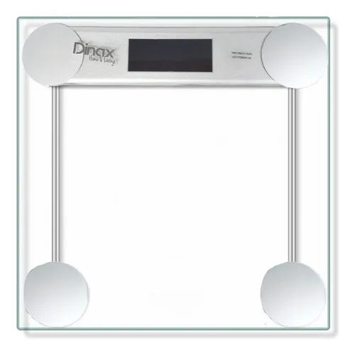 Balanza Digital con Visor LCD Peso Máximo 150kg Blanca