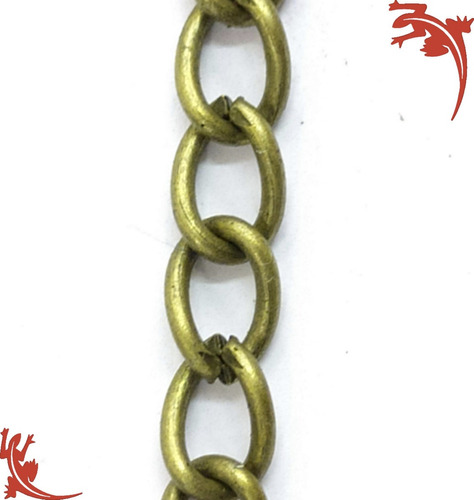 Cadena Bronce Especial,#44 Muy Resistente, Bijou,ropa 10 Mts