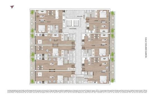 Imagen 13 de 26 de Apartamento 2 Dormitorios, Suite, 2 Baños, Terraza Con Parrillero.