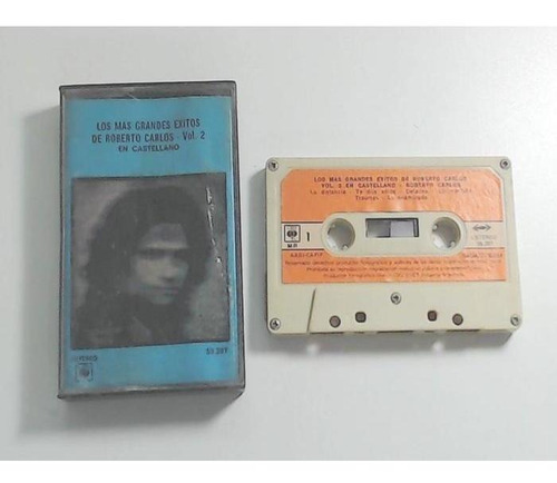 Los Más Grandes Éxitos De Roberto Carlos Volúmen 2. Cassette