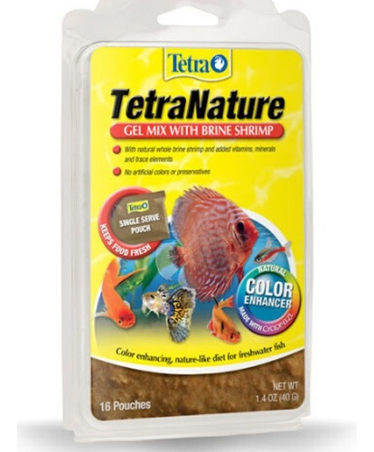 Alimento Para Peces En Gel Tetra Nature Para Pez Disco Y Mas