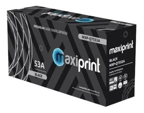 Toner Maxiprint 53a Compatible Hp Q7553a P2014 P2015 M2727