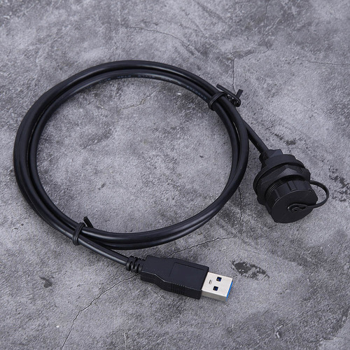 Conector Usb A Prueba De Agua Usb3.0 Hembra Macho, Conector