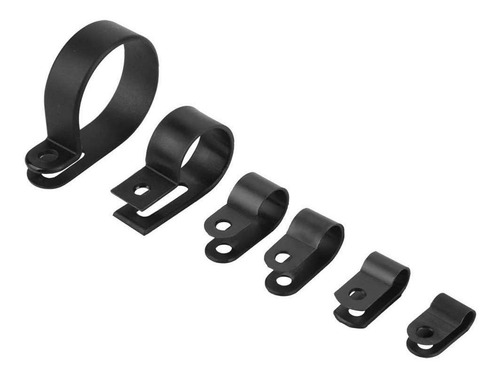Imagen 3 de 5 de Sujetadores De Plástico Clips Abrazaderas Caja(200 Piezas)