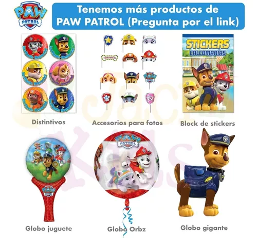 Vela Pastel Paw Patrol Chase Artículo Fiesta - Paw0h1