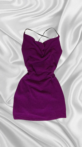 Vestido Magenta Corto