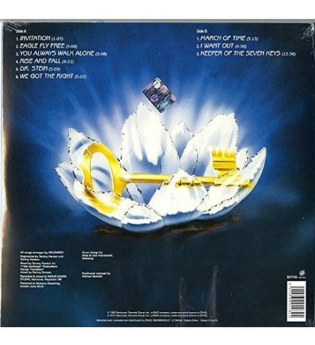 Imagen 2 de 2 de Helloween Keeper Of The Seven Keys 2 Vinilo Nuevo Importado