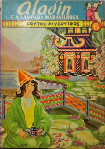 Aladin E A Lampada Maravilhosa Livro Contos Divertidos 1960