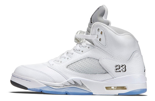 Zapatillas Jordan 5 Retro Metallic White 136027-130   