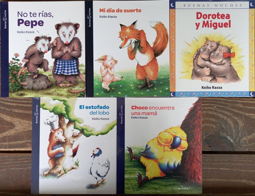 5 Libros - Colección Buenas Noches Keiko Kasza Norma | Envío gratis 5 Libros - Colección Buenas Noches Keiko Kasza Norma | Envío gratis