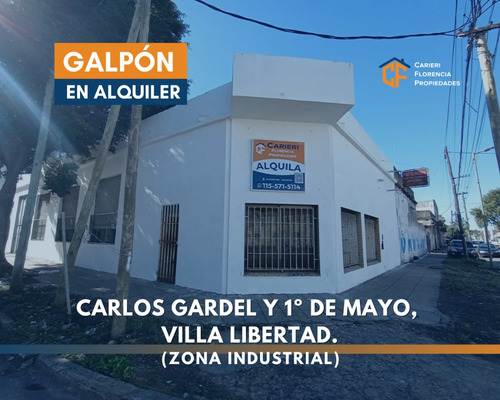 Galpón Ubicado En Excelente Zona Industrial, San Martín, En Alquiler!