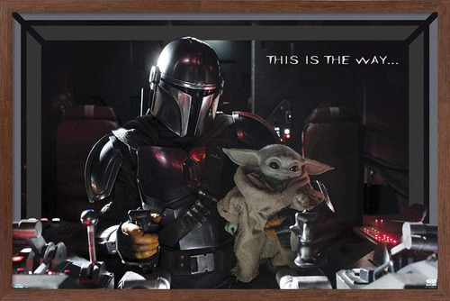 Star Wars: The Mandalorian - Póster De Pared This Is T...