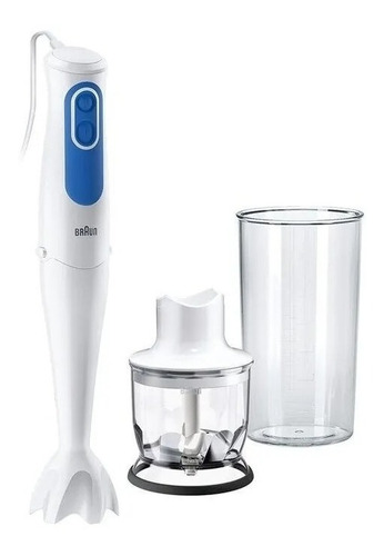 Imagen 1 de 7 de Mixer Braun Mq3020 Minipimer 700 W 3020wh Kit Blanco Nuevos