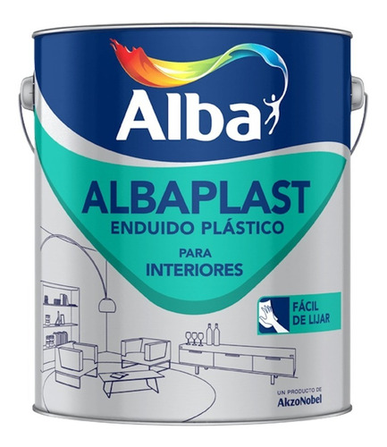 Albaplast X 10 Enduido Plastico Para Interiores  - Gran