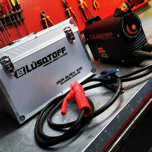 Soldadora Inverter Lusqtoff Iron Black 300 Mma Lift Tig