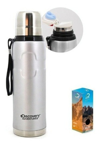 Termo Discovery Termico 750ml Cebador Aluminio Pico Vertedor