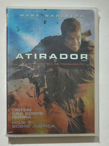 Dvd O Atirador 2007 Original Lacrado Mark Wahlberg
