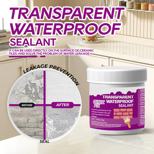 Sellador Impermeable Transparente De Alta Calidad