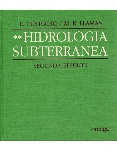 Hidrologia Subterranea-2 - Custodio